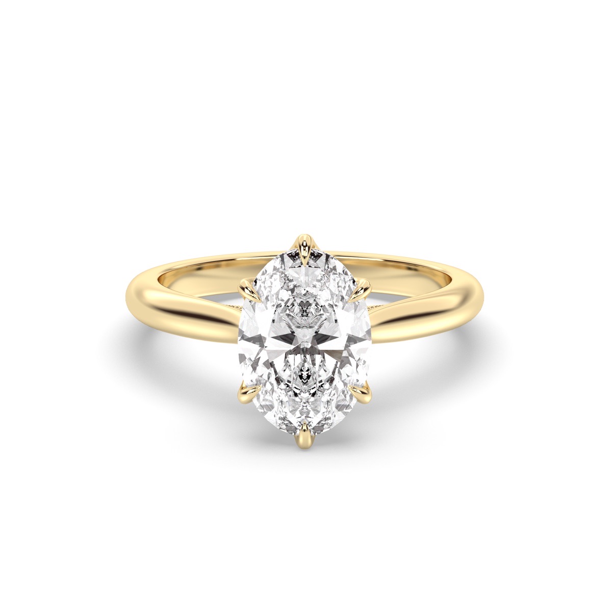 Monaco Oval Solitaire